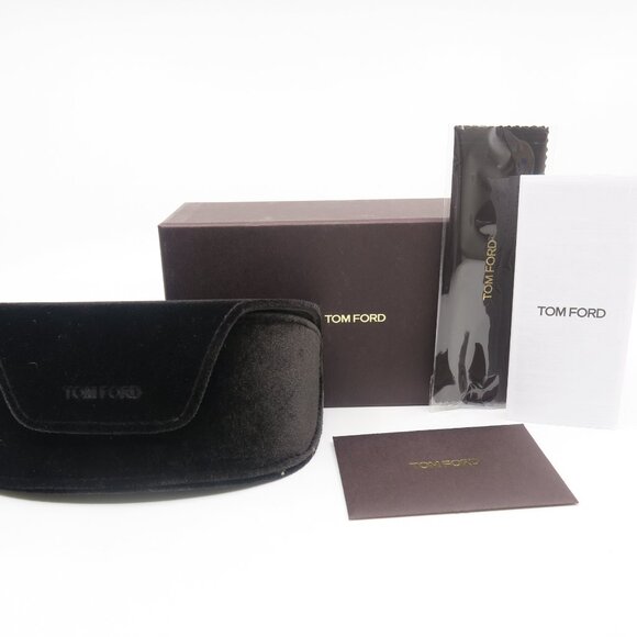 Tom Ford TF 5843-B 005 56mm Black Cat Eye, New Women's Eyeglasses. - Picture 8 of 8